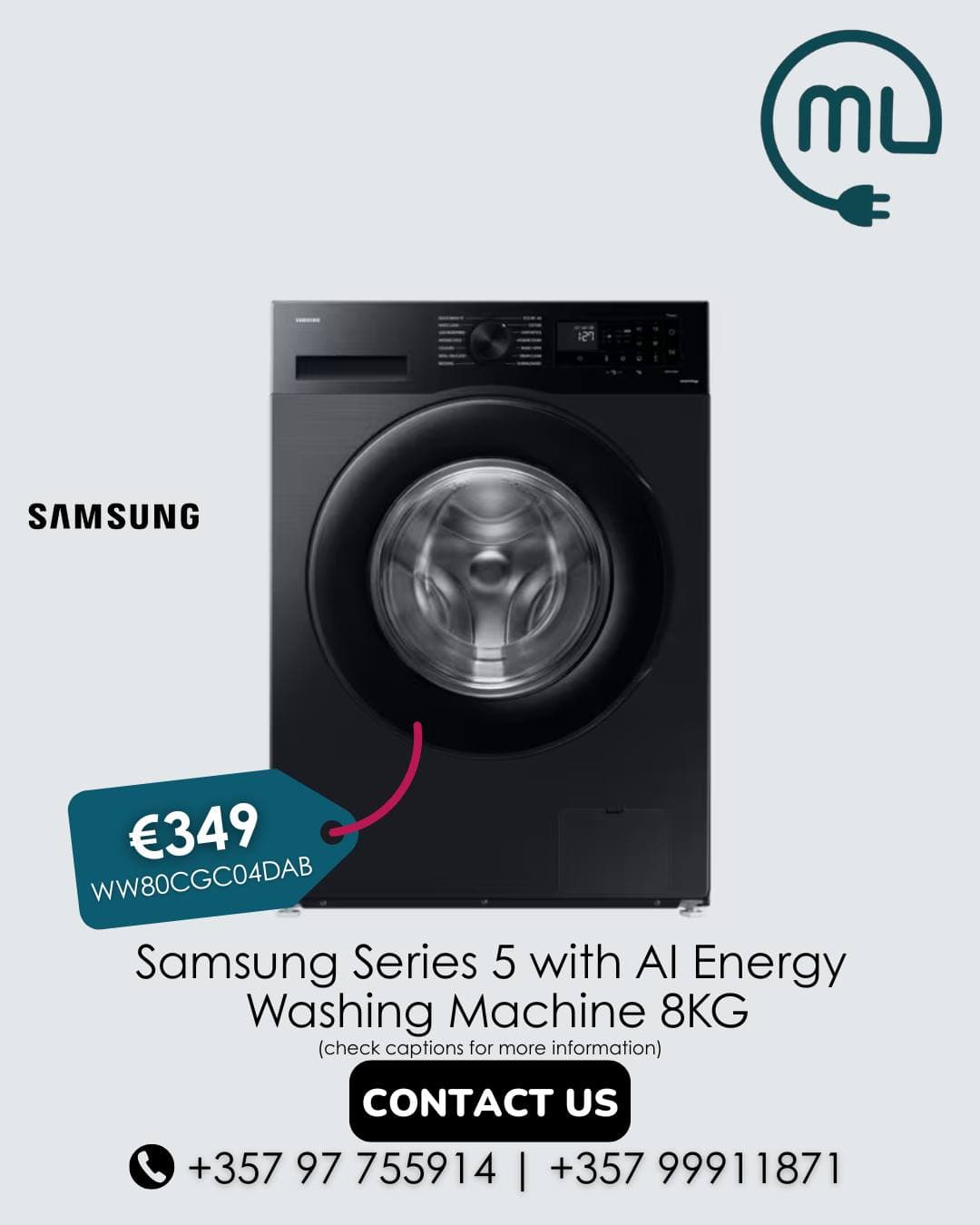 Samsung WW80CGC04DAB