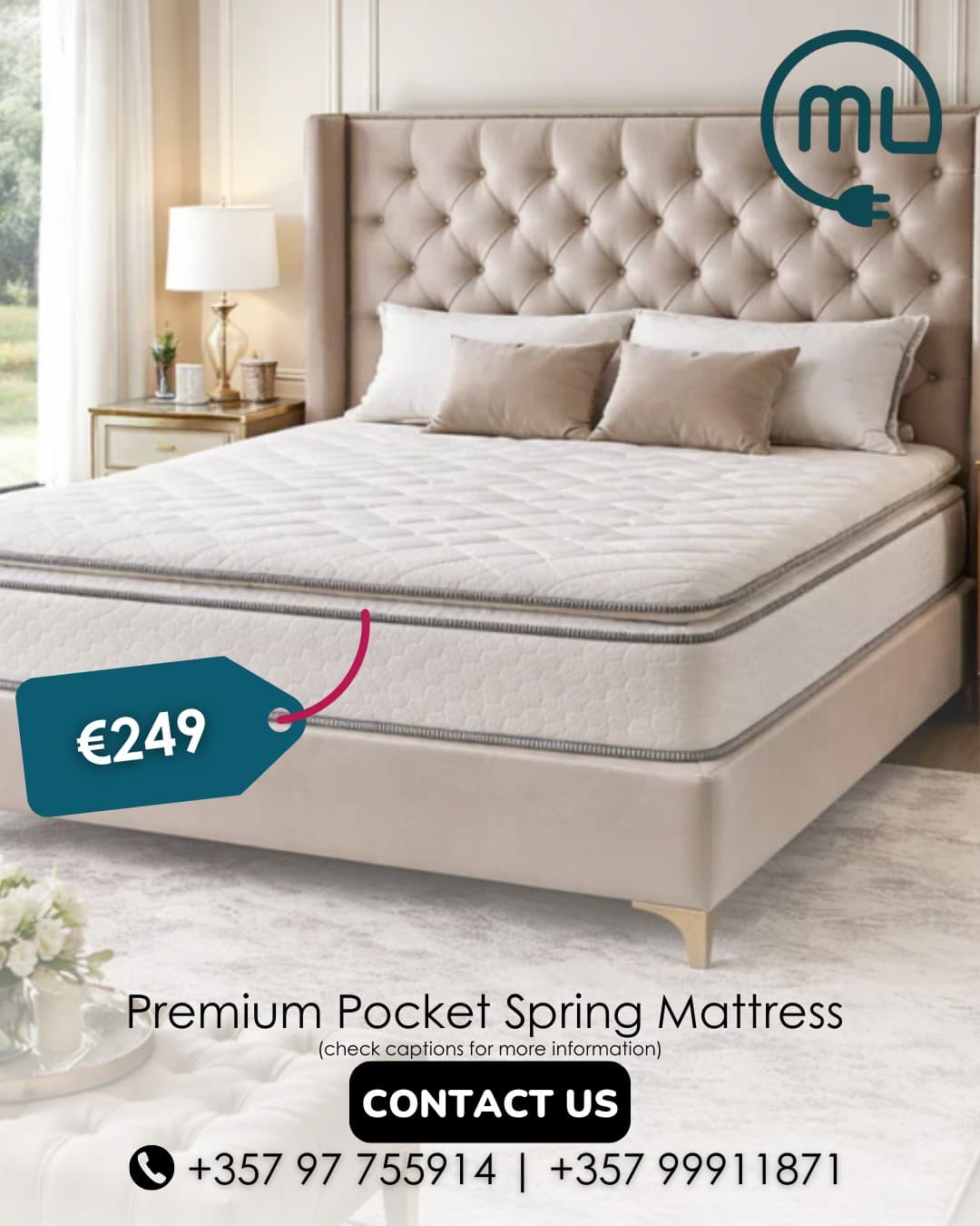Premium Pocket Spring Mattress PPSM