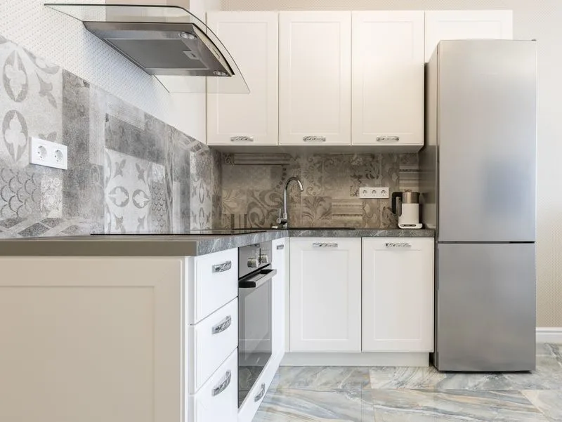 Premium stainless steel French door refrigerator